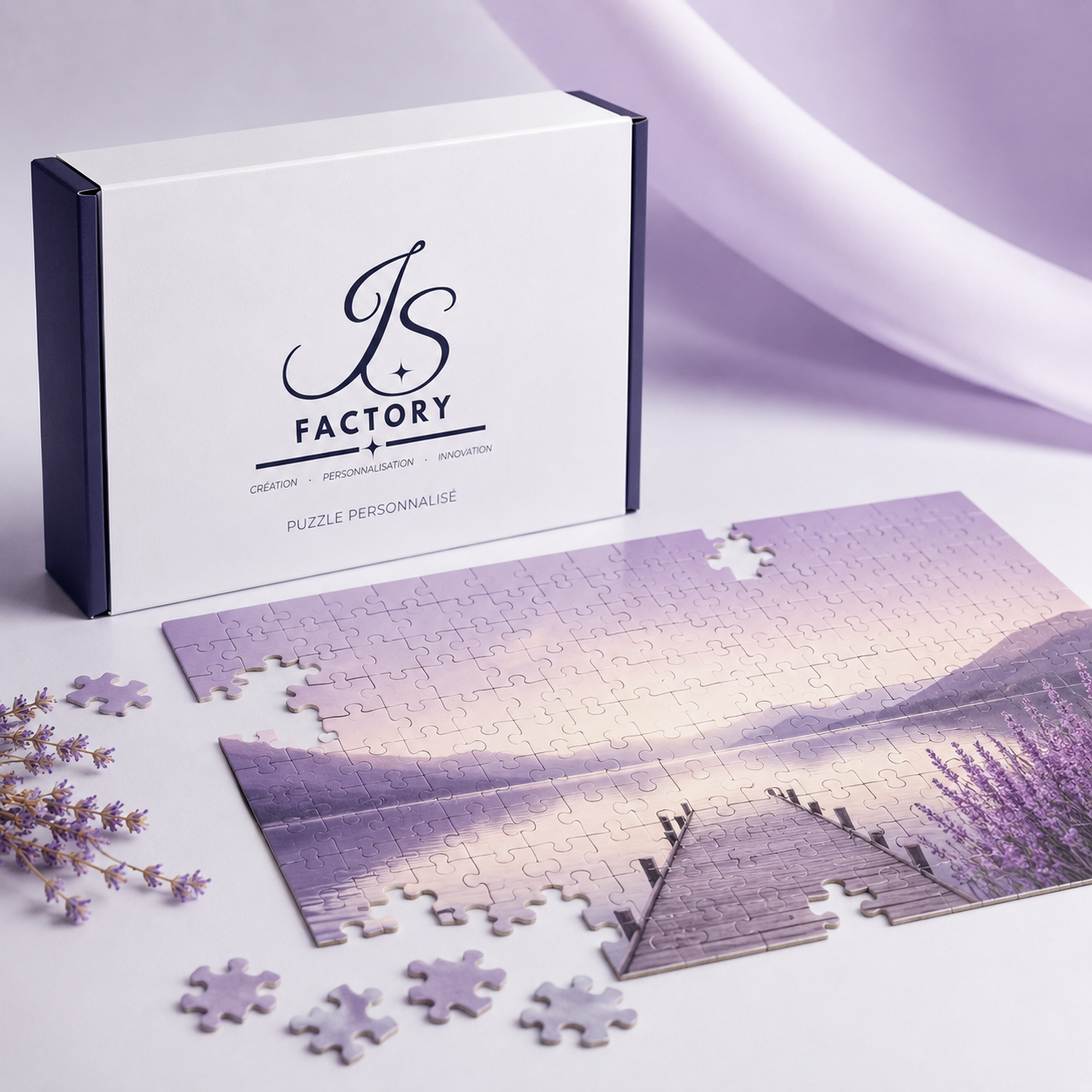 Puzzle personnalisé JS Factory